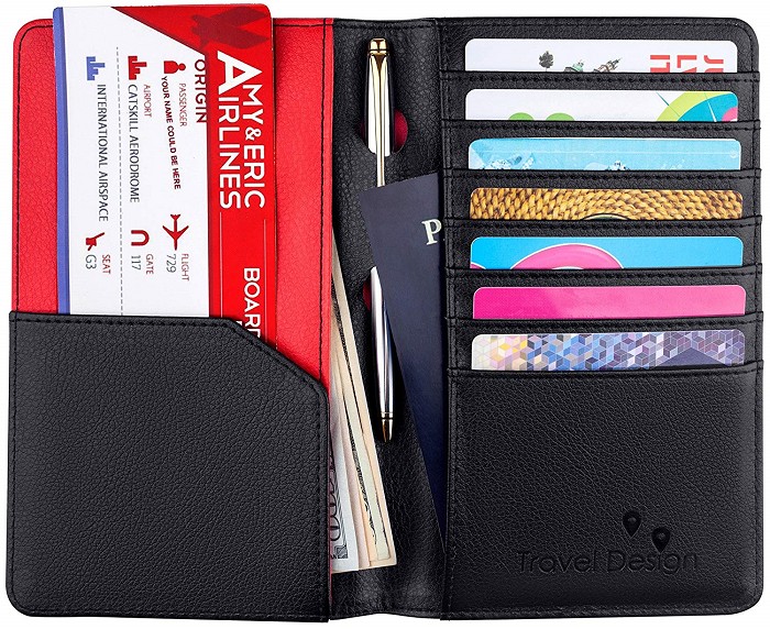 đặt may ví passport da bò