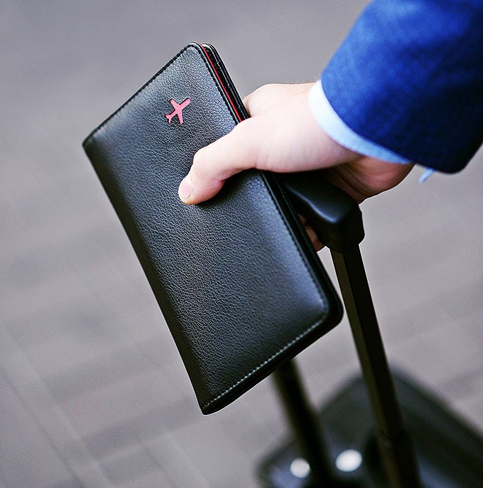 sản xuất ví passport da bò
